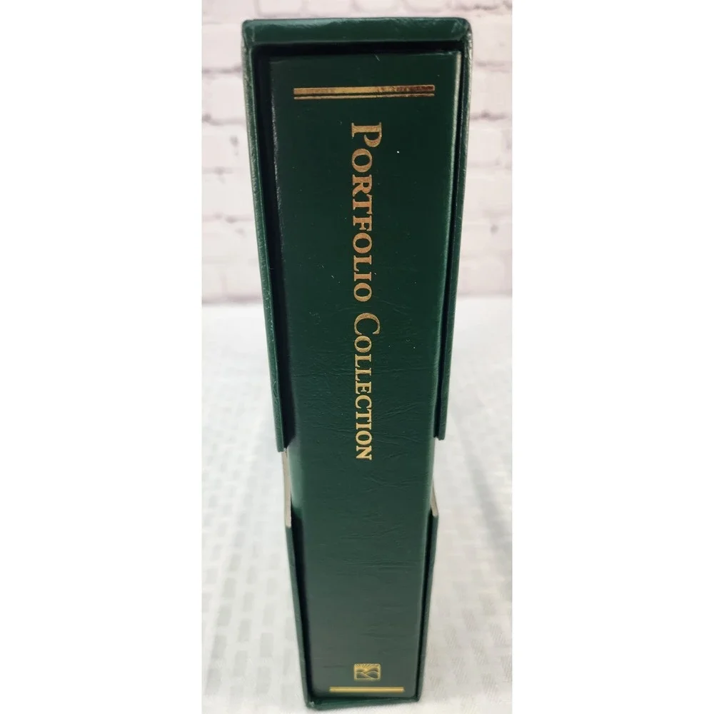 Littleton Portfolio Collection Album/Currency Folder, Slipcase & Pages 160pcs+